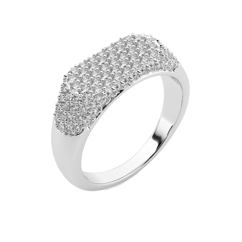 Pave Signet Ring w