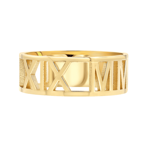 Roman Numeral Ring